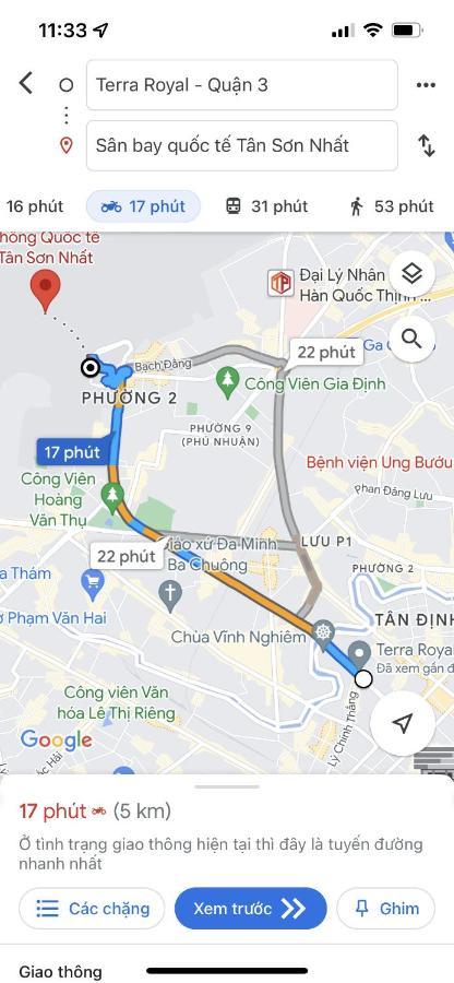 Can Ho Trung Tam Quan 3 Terra Royal โฮจิมินห์ซิตี้ ภายนอก รูปภาพ
